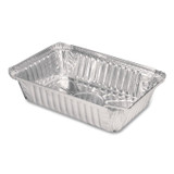 HFA INC 206030 Aluminum Oblong Pan, 1.5 lb, 5.13 x 7.06 x 1.69, Silver, 500/Carton