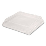 HFA INC 4048DL Plastic Dome Lid, 8.25 x 8.25 x 1.5, Clear, 500/Carton