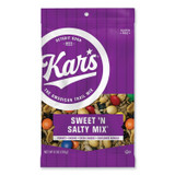 KAR'S NUTS 8628 Fresh Harvest Trail Mix, Sweet N Salty, 8 oz Bag, 12/Box