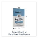 LAVAZZA FLAVIA® 48017 Alterra Sumatra Coffee Freshpack, 100/Carton