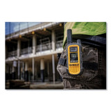 STANLEY BLACK & DECKER, INC. DeWalt® 1DXFRS800SV1 1DXFRS800SV1 FRS Two-Way Radios, 2 Radios, 2 W, 22 Channels