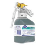 DIVERSEY 3063437 Crew Restroom Floor/Surface Non-Acid Disinfectant Cleaner, Fresh, 50.7 oz Bottle, 2/Carton