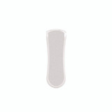 GILCHRIST & SOAMES 100320 Pure by Gloss and Guild+Pepper ABS Mini Bracket - Screw Mount, 1.25 x 0.84 x 3.65, White, 48/Carton