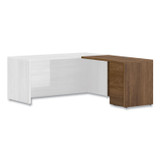 HON COMPANY 105905RPINC 10500 Series Return with Full-Height Pedestal, Right, 48" x 24" x 29.5", Pinnacle