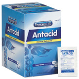 FIRST AID ONLY, INC. 90110 Over the Counter Antacid Medications for First Aid Cabinet, 2 Tablets/Packet, 125 Packets/Box