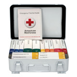 FIRST AID ONLY, INC. 90568 Unitized ANSI Compliant Class A Type III First Aid Kit for 25 People, 84 Pieces, Metal Case