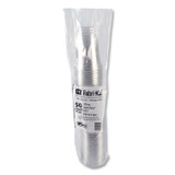 FABRI-KAL KC20 Kal-Clear PET Cold Drink Cups, 20 oz, Plastic, Clear, 50/Bag, 20 Bags/Carton