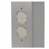 GLOBAL INDUSTRIAL 183166A Light Duty Butcher Block Top Adjustable Height Workbench, 800 lbs, 60 x 30 x 36 to 43, Gray