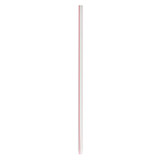 BOARDWALK JSTW1025RW Wrapped Jumbo Straws, 10.25", Polypropylene, Red/White Striped, 2,000/Carton