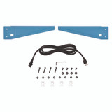 GLOBAL INDUSTRIAL 249294CBL Upper Workbench Shelf, 3 Duplex Outlets, For Use With 48" Wide Workbenches, 100 lb Weight Capacity