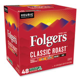 KEURIG DR PEPPER Folgers® 5000363378 Gourmet Selections Classic Roast Coffee K-Cups, 48/Box