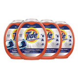 PROCTER & GAMBLE Tide® Professional™ 14117 Commercial Power PODS Laundry Detergent, HE Compatible, 63 Liquid Pods/Tub, 4 Tubs/Carton