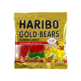 HARIBO 60004073 Goldbears Gummi Candy, Assorted Flavors, 0.4 oz Pouch, 54/Tub, 2 Tubs/Carton