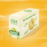 VIVE ORGANIC 34800004 Pure Boost, Ginger, 2 oz Bottle, 12/Carton