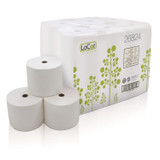 SOLARIS PAPER LoCor® 26824 High-Capacity Bath Tissue, 2-Ply, White, 1,500 Sheets/Roll, 18 Rolls/Carton