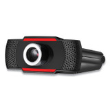 ADESSO INC CYBERTRACKH3 CyberTrack H3 720P HD USB Webcam with Microphone, 1280 pixels x 720 pixels, 1.3 Mpixels, Black