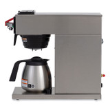 BUNN-O-MATIC 129500360 CWTF15-TC 12-Cup Automatic Thermal Coffee Brewer, Gray/Stainless Steel