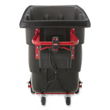RUBBERMAID COMMERCIAL PROD. 2173519 0.5 cu yd Motorized Roto Tilt Truck, 850 lb Capacity, Black