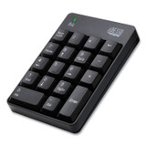 ADESSO INC WKB6010UB WKB6010UB Wireless 18-Key Numeric USB Keypad, Black