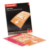 WILSON JONES CO. GBC® 3745690 UltraClear Thermal Laminating Pouches, 3 mil, 9" x 11.5", Gloss Clear, 50/Box