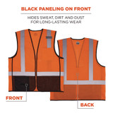 TENACIOUS HOLDINGS, INC. ergodyne® 23023 GloWear 8210Z Hi-Vis Class 2 Mesh Vest, Small to Medium, Orange