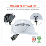 TENACIOUS HOLDINGS, INC. ergodyne® 19156 Squids 3157 Coiled Lanyard with Buckle, 2 lb Max Working Capacity, 12" to 48" Long, Black