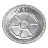 HFA INC 30430 Aluminum Pie Pan, 24 oz, 9" Diameter x 1.06" h, 200/Carton