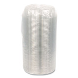 PACTIV EVERGREEN CORPORATION 1064DP4CLRL Dip Cup Platter, 4 Compartments, 64 oz, 10" Diameter, Clear, Plastic, 100/Carton