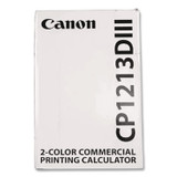 INNOVERA Canon® 9933B001 CP1213DIII 12-Digit Heavy-Duty Commercial Desktop Printing Calculator, Black/Red Print, 4.8 Lines/Sec