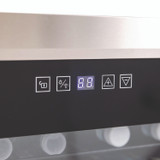 AVANTI BCA306SSIS 3 Cu. Ft. Refrigerator/Beverage Cooler, 18.75 x 19.5 x 33.75, Black/Stainless Steel Framed Glass Door