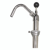 BOARDWALK 00422EA Bottle Pump, 22 oz Output, Steel, 42.5" Tall, Chrome
