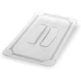 CFS BRANDS Carlisle 10230U07 StorPlus Polycarbonate Handled Universal Lid, 10.38 x 12.75 x 0.88, Clear, Plastic