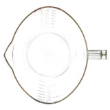 CFS BRANDS Carlisle 4314407 Commercial Measuring Cup, 0.5 gal, Plastic, Clear