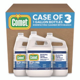 PROCTER & GAMBLE Comet® 24651CT Disinfecting Cleaner w/Bleach, 1 gal Bottle, 3/Carton