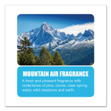 BIG D Industries 1358 Water-Soluble Deodorant, Mountain Air, 1 gal Bottle, 4/Carton