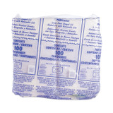 DART 95HTPF1R Foam Hinged Lid Container, Performer Perforated Lid, 9.3 x 9.5 x 3, White, 100/Bag, 2 Bag/Carton