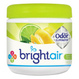 BRIGHT AIR 900248EA Super Odor Eliminator, Zesty Lemon and Lime, 14 oz Jar