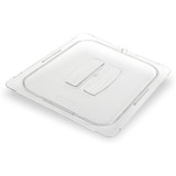 CFS BRANDS Carlisle 10210U07 StorPlus Polycarbonate Handled Universal Lid, 12.88 x 20.75 x 0.88, Clear, Plastic