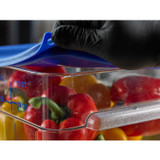 CFS BRANDS Carlisle 1197260 Squares Food Storage Container Lid, 11.38 x 11.38 x 0.63, Blue, Plastic