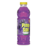 CLOROX SALES CO. Pine-Sol® 60153CT Multi-Surface Cleaner Concentrated, Lavender Clean, 24 oz Bottle, 12/Carton