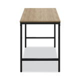 SAFCO PRODUCTS 5272BLWL Simple Work Desk, 45.5" x 23.5" x 29.5", Walnut