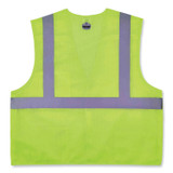 TENACIOUS HOLDINGS, INC. ergodyne® 21525 GloWear 8217BA Class 2 Breakaway Mesh Vest, Polyester, Large/X-Large, Lime