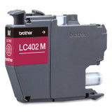 BROTHER INTL. CORP. LC402MS LC402MS Ink, 550 Page-Yield, Magenta