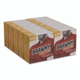 GEORGIA PACIFIC Brawny® Professional 29322 Heavyweight HEF Disposable Shop Towels, 9 x 12.5, White, 176/Box, 10 Box/Carton