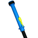 IMPACT PRODUCTS, LLC T002200 Mopster 2.0 Microfiber Bucketless Mop, 16.25 x 3.25 Blue Microfiber Head, 57" Black Aluminum Handle