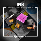 INNOVERA 3YL62AN Remanufactured Cyan High-Yield Ink, Replacement for 910XL (3YL62AN), 825 Page-Yield