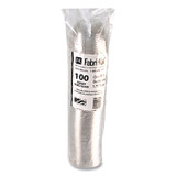 FABRI-KAL DLKC1624S Greenware Cold Drink Lids, Dome, Fits 16 oz to 24 oz Cold Cups, Plastic, Clear, 1,000/Carton
