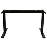 ALERA HT2SSB Alera AdaptivErgo Sit-Stand Two-Stage Electric Height-Adjustable Table Base, 48.06" x 24.35" x 27.5" to 47.2", Black