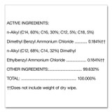 CLOROX SALES CO. 15949CT Disinfecting Wipes, 1-Ply, Fresh Scent, 7 x 8, White, 75/Canister, 6 Canisters/Carton