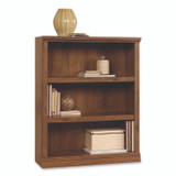 SAUDER WOODWORKING COMPANY 410372 Select Collection Bookcase, Three-Shelf, 35.27w x 13.3d x 43.78h, Oiled Brown
